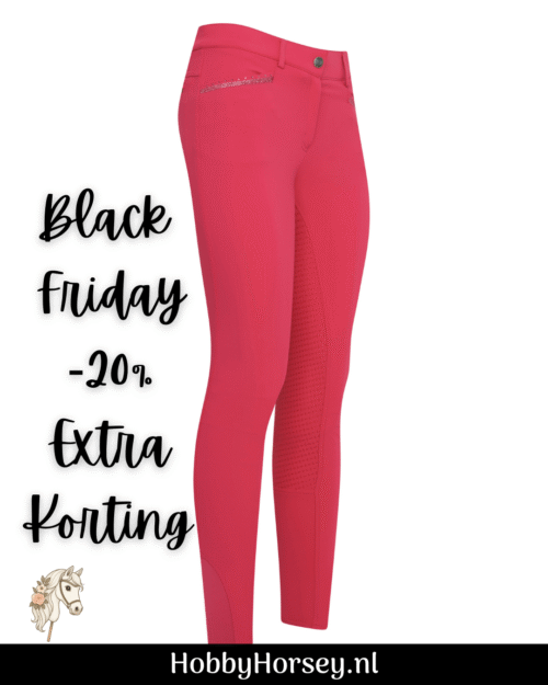 hobbyhorse black friday rijbroek roze 128