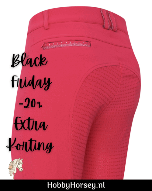 hobbyhorse black friday rijbroek roze 128
