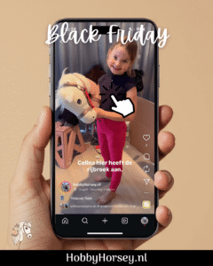 hobbyhorse black friday rijbroek roze 128