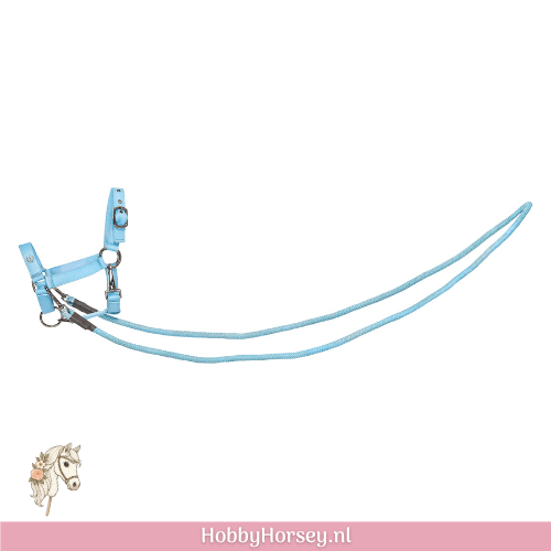 hobbyhorse hoofdstel-kopen bitloos light blue