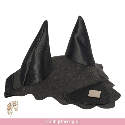 hobbyhorse kopen zwart glitter kleur oornetje