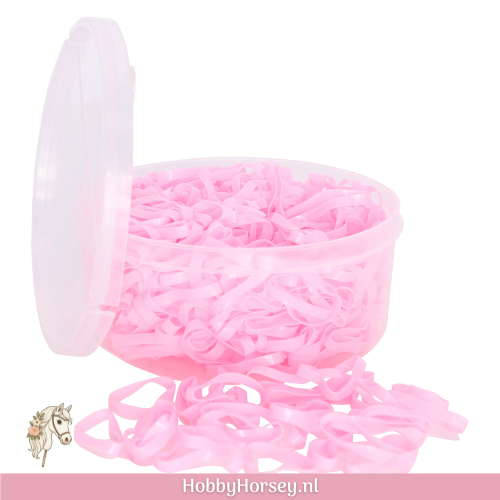 hobbyhorse paarden elastiekjes borstels kopen roze