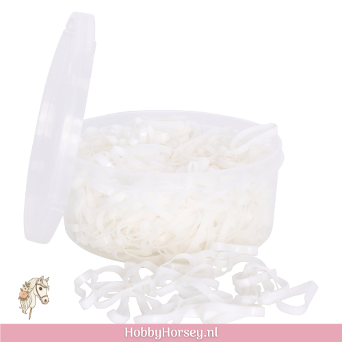 hobbyhorse paarden elastiekjes borstels kopen wit