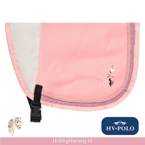 hobby horse kopen-fleece deken hv polo pretty pink