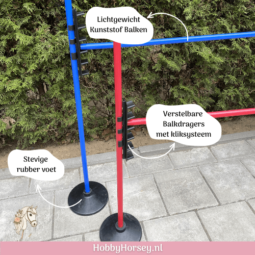 hobby horse hindernis set kopen winkel goedkoop afmetingen