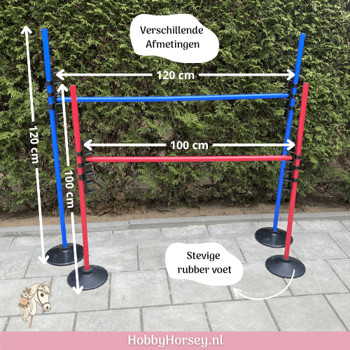 hobby horse hindernis set kopen winkel goedkoop afmetingen