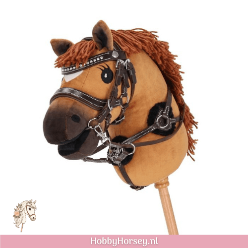 QHP Hobbyhorse Poetskist Roze – Complete Verzorgingsset