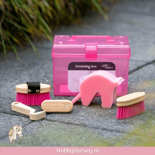 5698 QHP Hobby horse grooming box poetskist