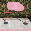 hobby horse hindernis set kopen winkel goedkoop roze wit