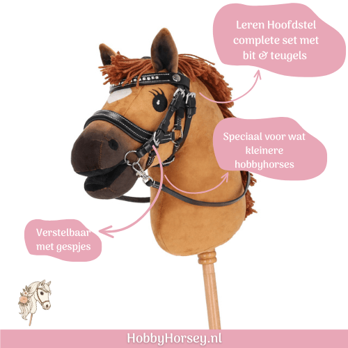 5696-QHP-Hobby-horse-hoofdstel-dolly-zwart-6 5696 QHP Hobby horse hoofdstel dolly zwart 6