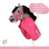 HH QHP 5581 Halsterset-fuchsia-roze (4) Hobby Horse Halster Set QHP fuchsia roze kopen 4