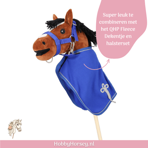 Hobby horse QHP oornetje kobalt blauw (3) Hobby horse QHP oornetje kobalt blauw kopen 3