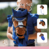 Hobby horse QHP oornetje kobalt blauw (4) Hobby horse QHP oornetje kobalt blauw kopen 4