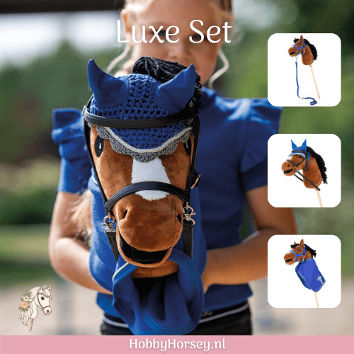Hobby horse QHP oornetje kobalt blauw (4) Hobby horse QHP oornetje kobalt blauw kopen 4
