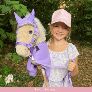 Hobby horse winkel qhp lila deken oornetje halster