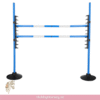 Hobby Horse Hindernis Springset QHP Blauw | Verstelbaar